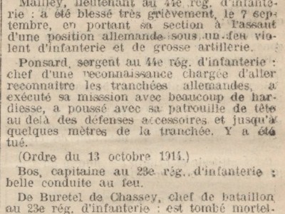 Xtrêmement bref – Charles de Chassey